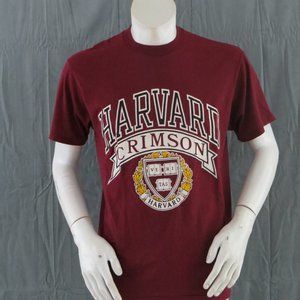 Harvard Crimson Shirt (VTG) - School Crest by Logo 7 - Men's Large (NWOT)